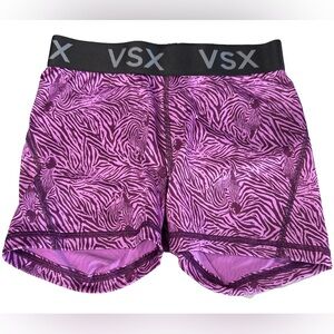 Victoria's Secret VSX Hot Short - Pink/Purple Zebra print - XS